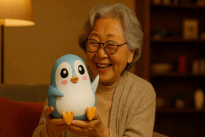 企鹅小愈士AI陪伴机器人